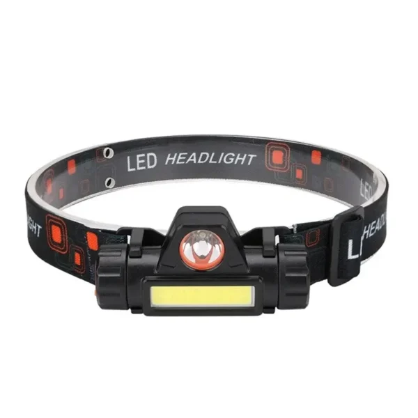 cob naglavna led lampa lampa za glavu cob lagana