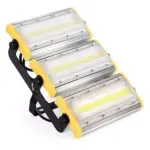 COB LED vodootporan Reflektor 150w tri panela