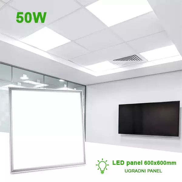 LED Panel 50w ugradni 600x600mm