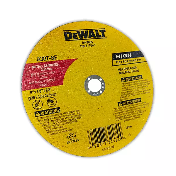 Brusna ploča DeWALT 230mm debljina 3mm