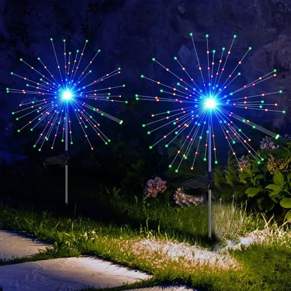 solarne baštenske lampe šarene dekorativne solarne lampe bašta