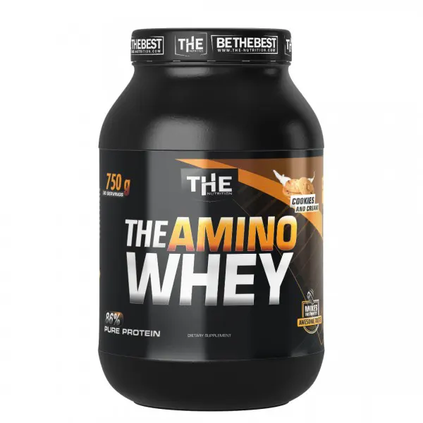 THE AMINO Whey Hydro Protein COOKIE AND CREAM 750g