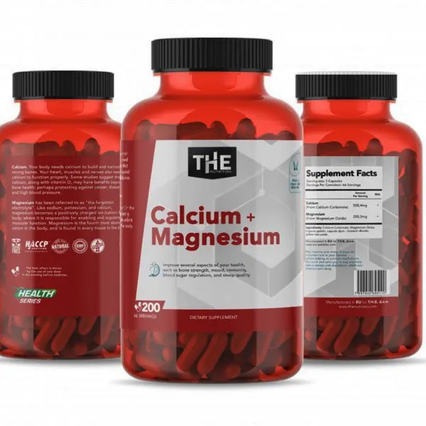 THE NUTRITION Kalcijum i Magnezijum 200 kapsula
