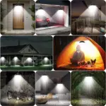 Lampa luster solarni