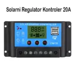 Solarni Regulator Kontroler 20A