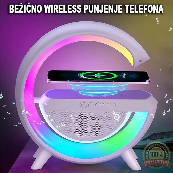 Lampa sa bezicnim punjenjem telefona