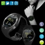 Elegantan_pametni_sat_crni_smart_watch