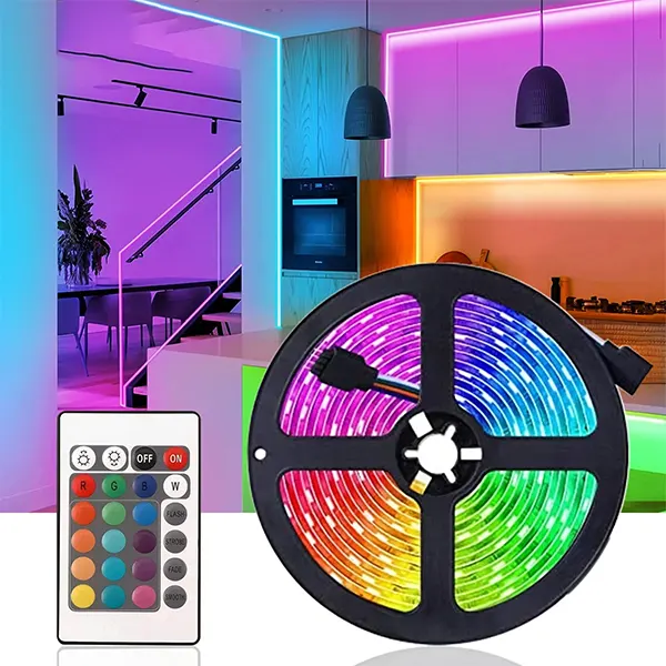 rgb led traka sa daljinskim 5 metara