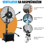 Ventilator_sa_rasprsivacem_vode_za_baste_i_lokale