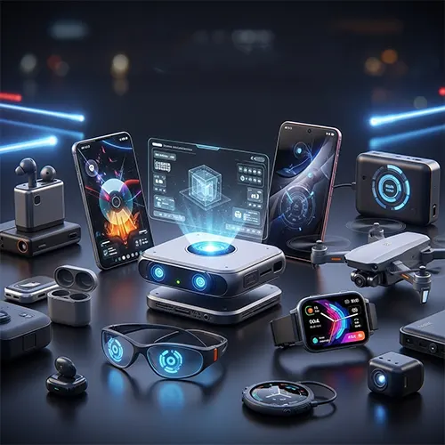 Elektronske naprave, kul spravice, pametni uređaji, tehnološke inovacije, digitalni dodaci, high-tech proizvodi, elektronski aksesoari, moderne tehnologije