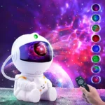 astronaut projektor zvezdano nebo