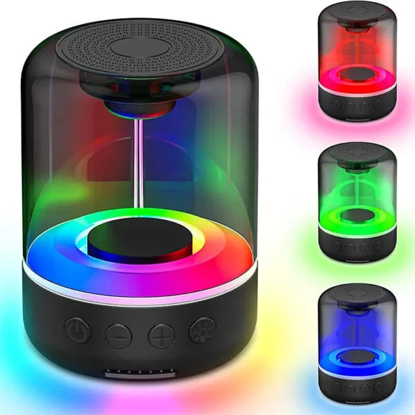 bt zvučnik rgb šareni prenosiv kompaktan svetlosni efekti