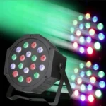 dmx kontrola sedam kanala rgb miks strob efekti
