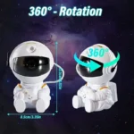 galaxy lampa astronaut sa projekcijom