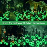 halloween led lampa dvoriste