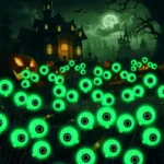 halloween solarna lampa sa ocima
