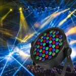 rgb led par 54w led parke scenska rasveta dmx