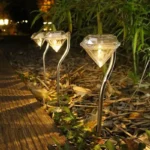 solarne lampe 4kom set dijamant