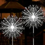 Solarne baštenske lampe bele - Image 2