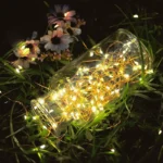 Solarne lampice žuta boja balkon