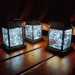 Solarne LED sijalice bele fenjer dekoracija