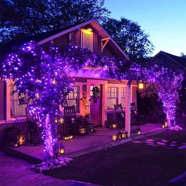 Solarne sijalice diode ljubičasta 10m dekor