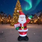 Božićna dekoracija sa osvetljenjem daje toplinu i boje svakom prostoru