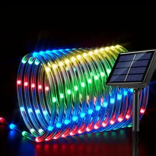 Crevo solarne sijalice šarena 10m dekoracija