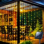 Solarne dekorativne žute sijalice 3x3m pružaju toplo i prijatno osvetljenje i naglašavaju lepotu prostora