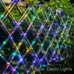 Spolja solarne šarene sijalice u crevu