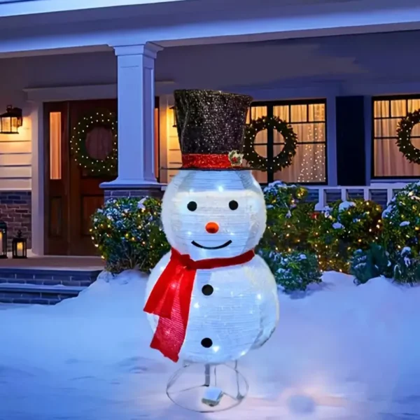 Ukrasni Sneško belić LED osvetljenje