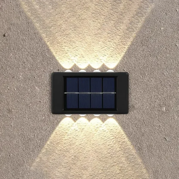 Elegantne zidne solarne lampe za dvorište