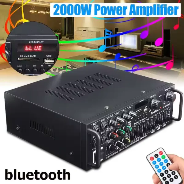 Bluetooth karaoke pojačalo sa snažnim zvukom