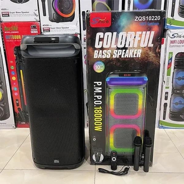 Karaoke bluetooth zvučnik