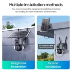 Led floodlight kamera