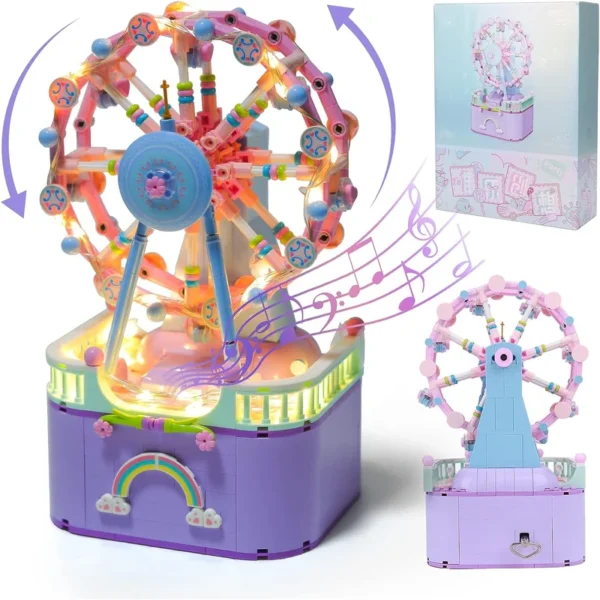 Obrtna muzicka kutija karusel diy blokovi