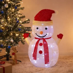 LED božićna figura sneško za dvorište