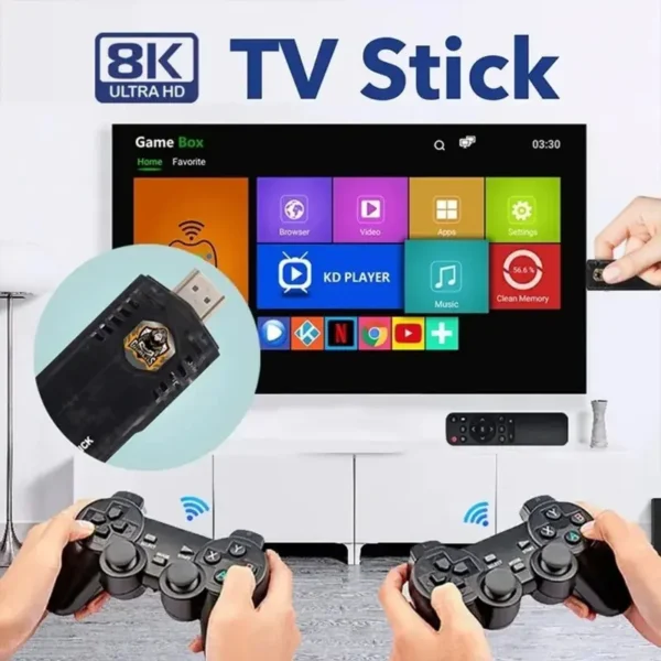 Smart tv game stick