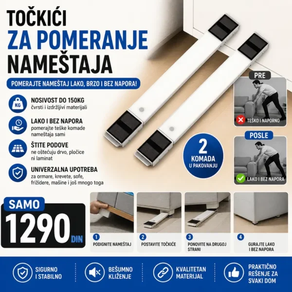 Točkići za nameštaj