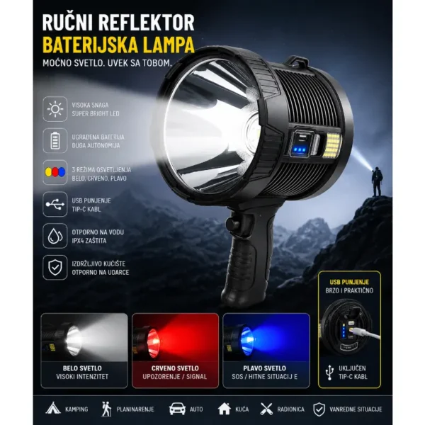 Punjiva led lampa