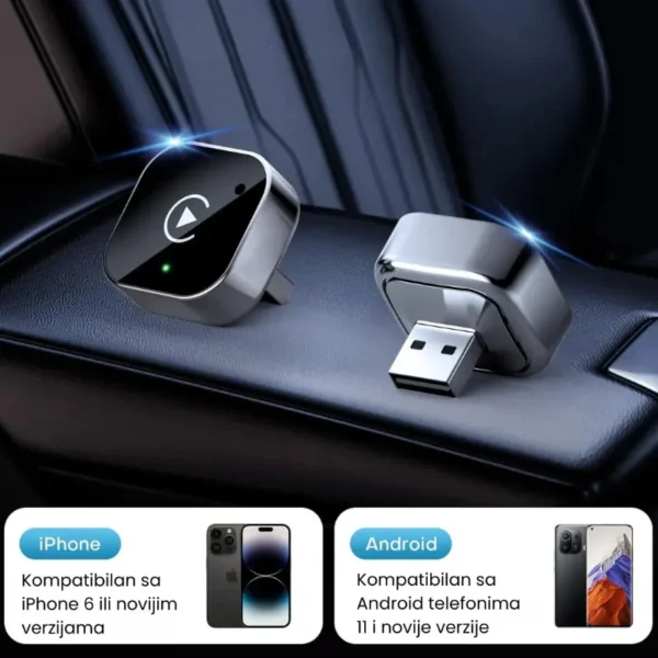 Carplay adapter bez kabla