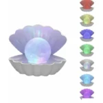 Rgb lampa školjka