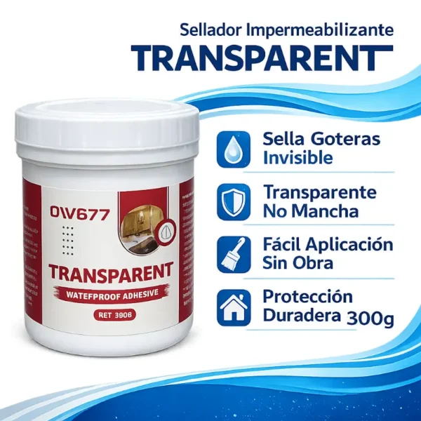 Transparent vodootporni zaptivač 300 g
