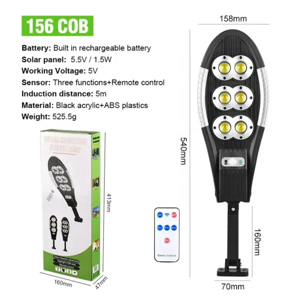 Solarna ulična led lampa