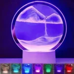 3d led peščana lampa