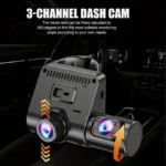 Automobilska dvr kamera 3u1