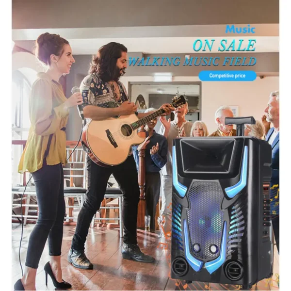 Bluetooth karaoke zvučnik