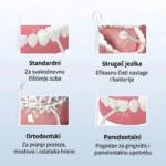 Električni oralni irigator