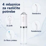 oralni irigator sa 4 mlaznice