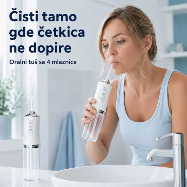 Oralni tuš sa 4 mlaznice